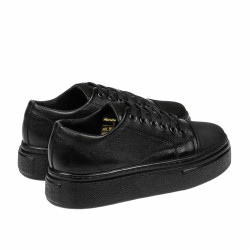 Zapatillas deportivas mujer 6083 negro combinado