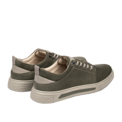 Zapatos casuales para hombre 982 bufo caqui combinado