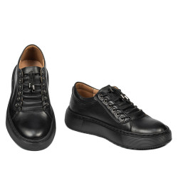 Zapatos casual de mujer 6084 negro