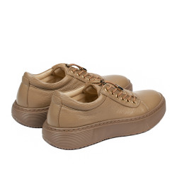 Zapatos casuales de mujer 6084 latte