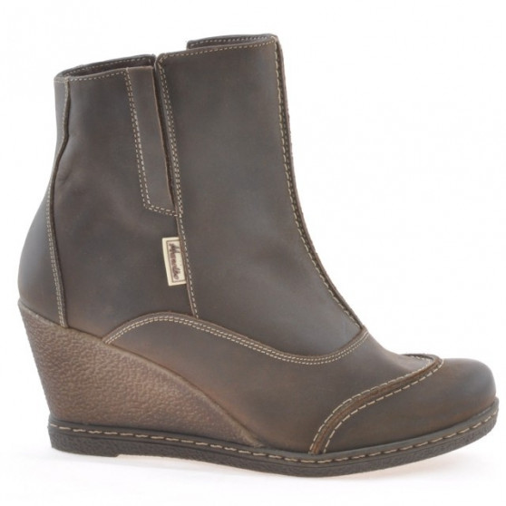 Botines mujer 259 tuxon café