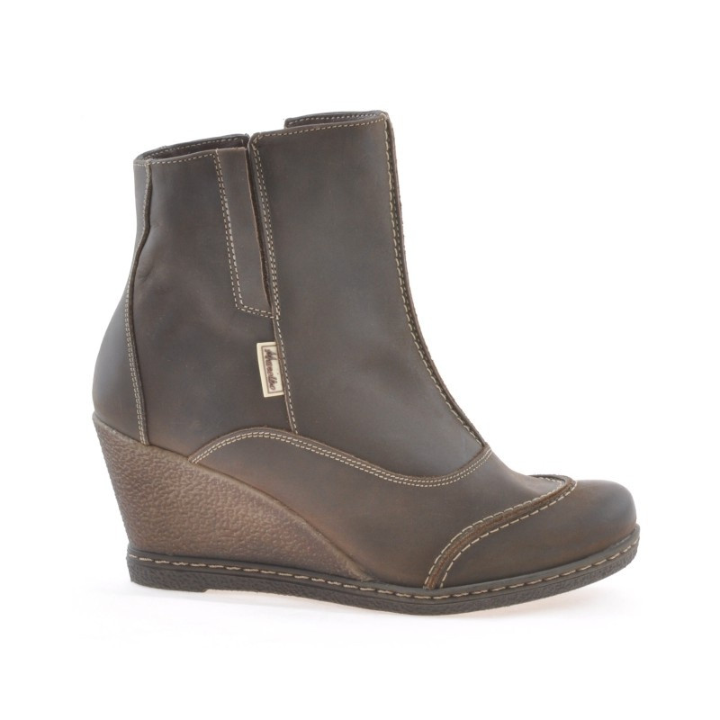Botines mujer 259 tuxon café
