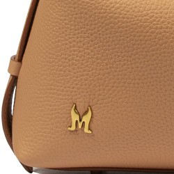 Bolso de mano para dama 037g biz almond