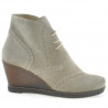 Botines mujer 3230-1 arena velur
