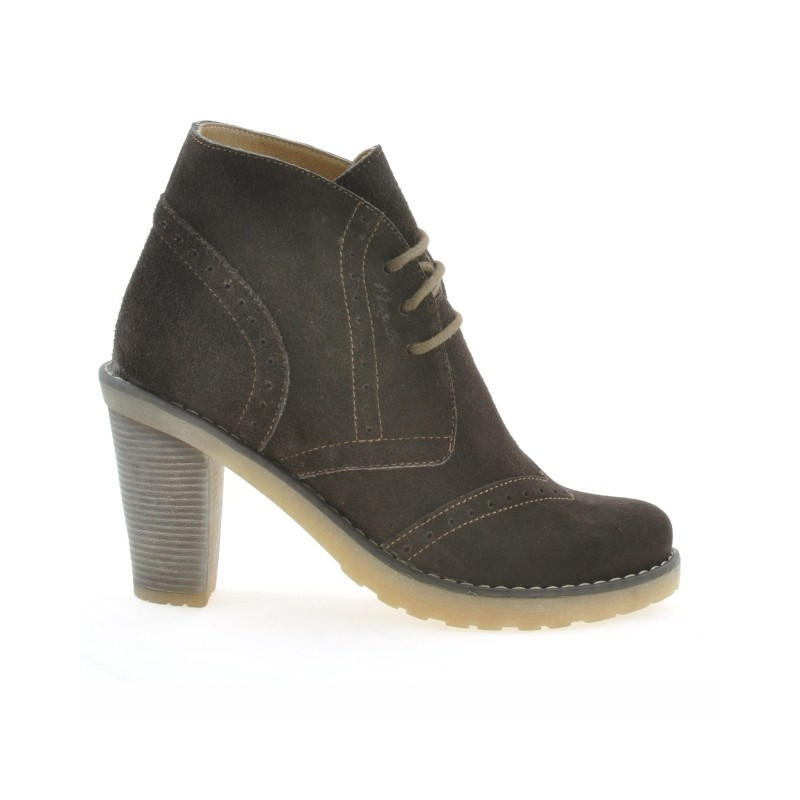 Botas de mujer 3230 café ante