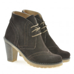 Botas de mujer 3230 café ante