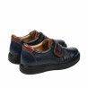 Zapatos para niños 2004-1 índigo+marrón
