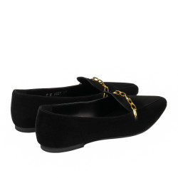 Bailarinas mujer 1327 negro terciopelo