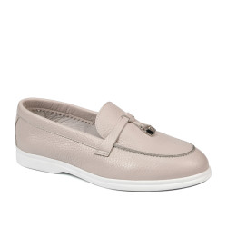 Mocasines de mujer 6082 blanco porcelana