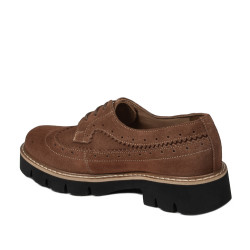 Zapatos casuales de mujer 6085 bufo marrón