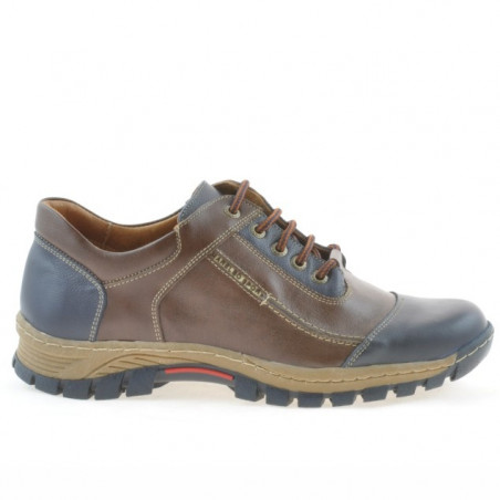 Zapatillas deportivas hombre 852 índigo + marrón 1