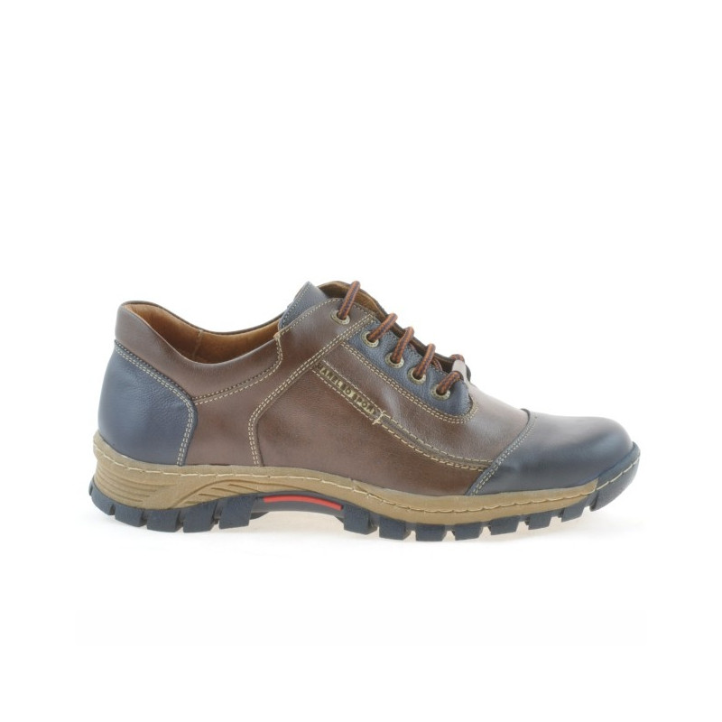 Zapatillas deportivas hombre 852 índigo + marrón 1