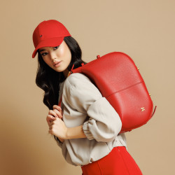 Bolso de mano para dama 038g rojo caviar lifestyle