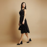 Cinturón mujer 42cm negro napa lifestyle