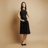 Cinturón mujer 42cm negro napa lifestyle