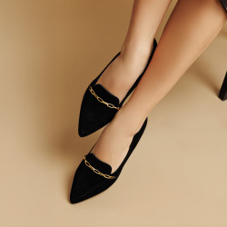 Bailarinas mujer 1327 negro terciopelo lifestyle