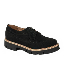 Zapatos casual de mujer 6085 bufo negro