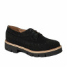 Zapatos casual de mujer 6085 bufo negro