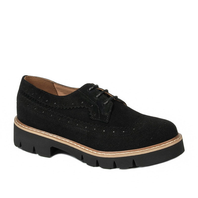 Zapatos casual de mujer 6085 bufo negro