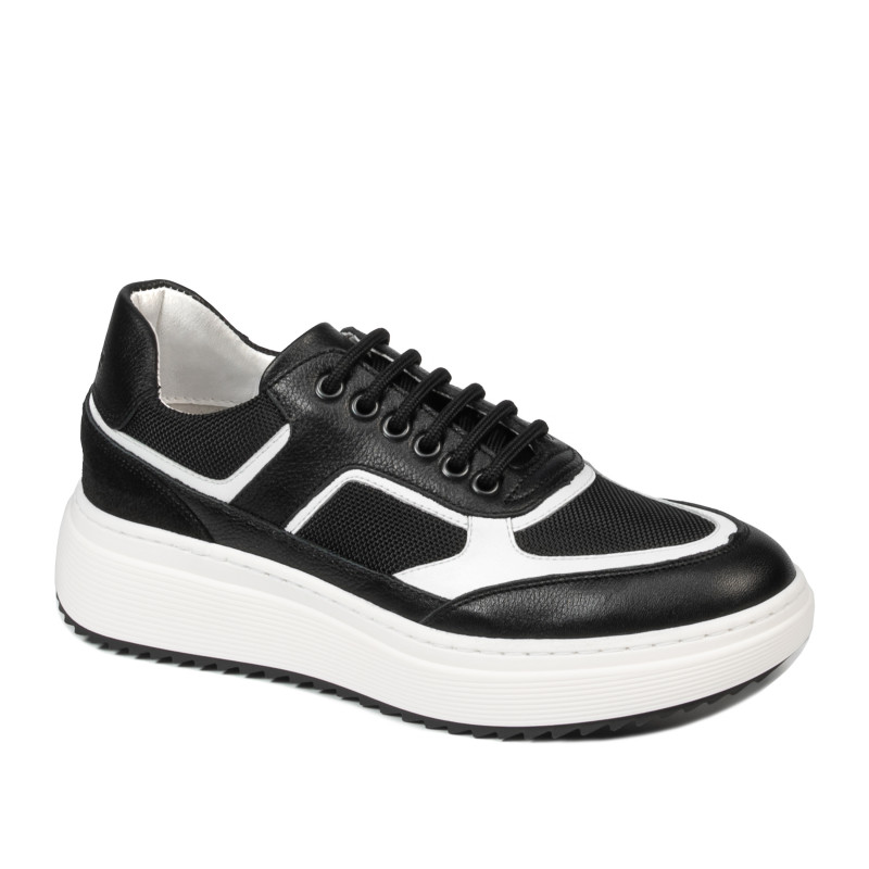 Zapatillas deportivas de mujer 6087 negro combinado