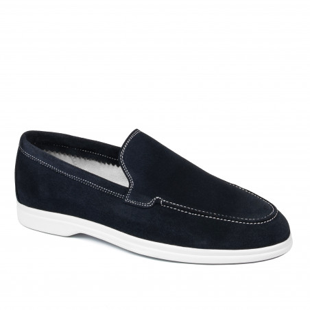 Mocasines hombre 980 índigo terciopelo
