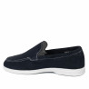 Mocasines hombre 980 índigo terciopelo