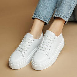 Zapatillas deportivas mujer 6083 blanco lifestyle