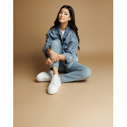 Zapatillas deportivas mujer 6083 blanco lifestyle