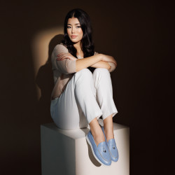 Mocasines de dama 6082 biz azur lifestyle