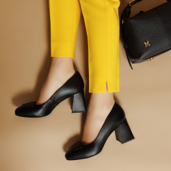 Zapatos elegantes de mujer 1324 negro lifestyle