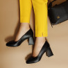 Zapatos elegantes de mujer 1324 negro lifestyle