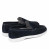 Mocasines hombre 980 índigo terciopelo