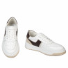 Zapatillas deportivas mujer 6088 blanco+beige