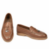 Mocasines mujer 6082 biz camel