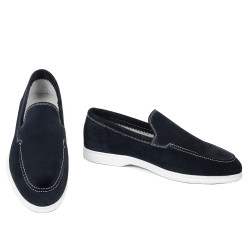 Mocasines hombre 980 índigo terciopelo