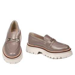 Zapatos casuales mujer 6086-1 capuchino