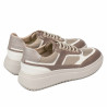Zapatillas deportivas mujer 6087 arena combinado