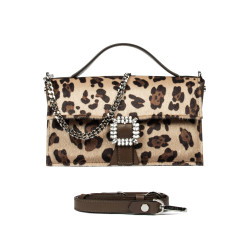 Bolso de mano para dama 039g 01 cavallino leopardo