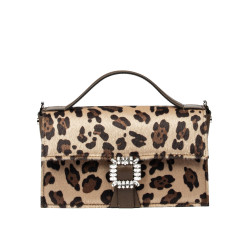 Bolso de mano para dama 039g 01 cavallino leopardo
