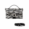 Bolso de mano para dama 039g 01 cavallino cebra