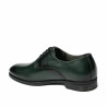 Zapatos elegantes para hombre 958 a verde