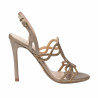 Sandalias de dama 1317 doradas