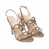 Sandalias de dama 1317 doradas