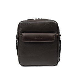 Bolso de hombre de hombro 303g 01 marrón oscuro