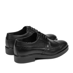 Zapatos elegantes adolescentes 8005 negro