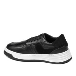 Zapatillas deportivas mujer 6088 negro combinado