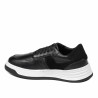 Zapatillas deportivas mujer 6088 negro combinado