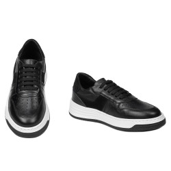 Zapatillas deportivas mujer 6088 negro combinado