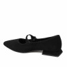 Bailarinas mujer 1340 negro velur