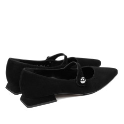 Bailarinas mujer 1340 negro velur